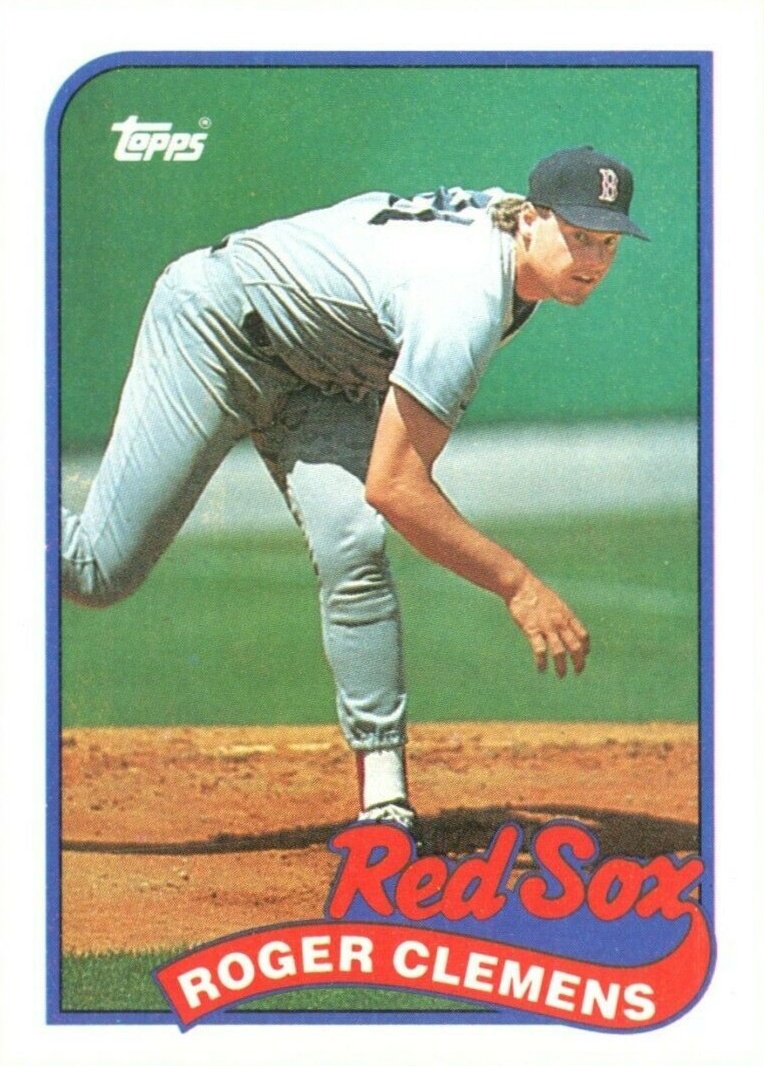 1989 Topps Roger Clemens #450 Baseball Card
