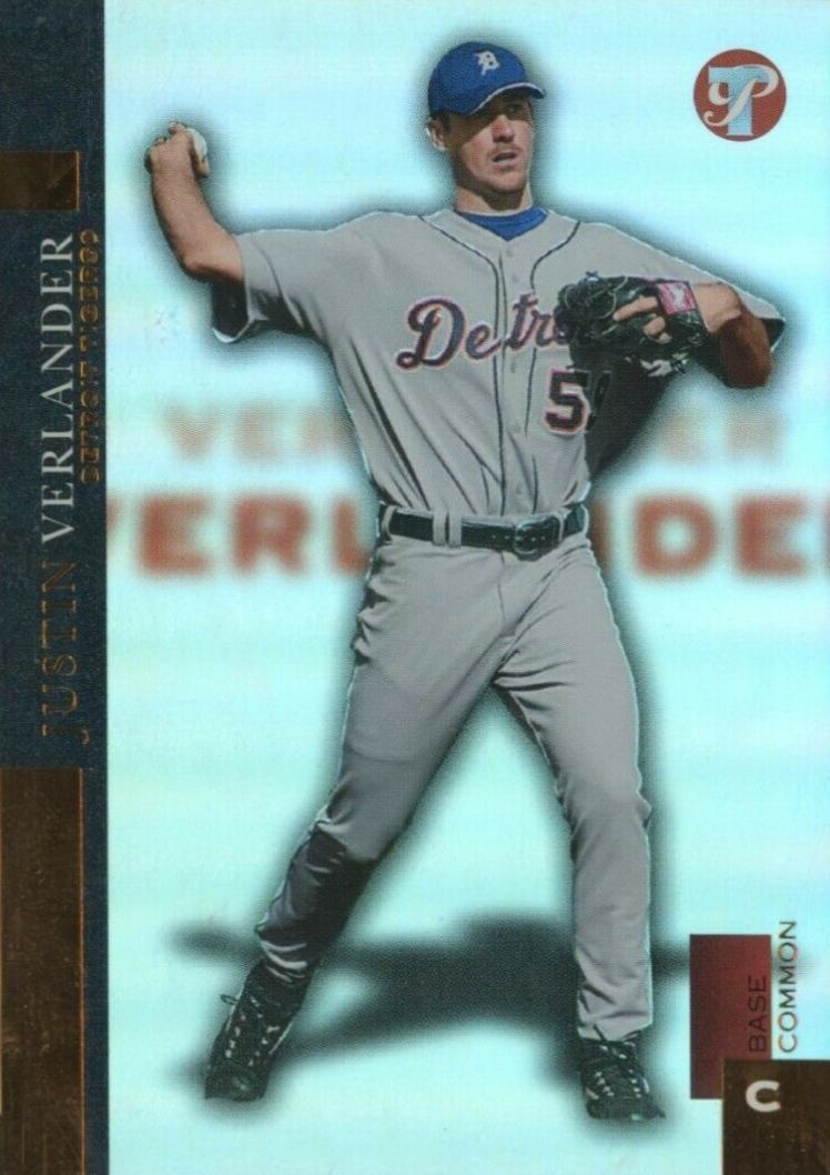 2005 Topps Pristine Justin Verlander #101 Baseball Card