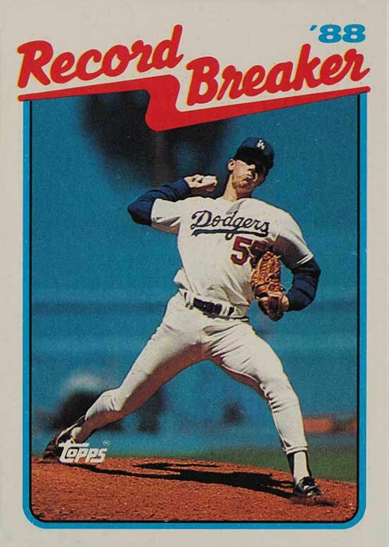 1989 Topps Orel Hershiser #5 Baseball Card