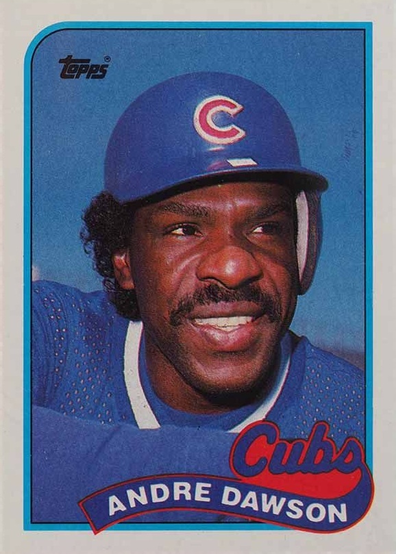 1989 Topps Andre Dawson #10 Baseball Card