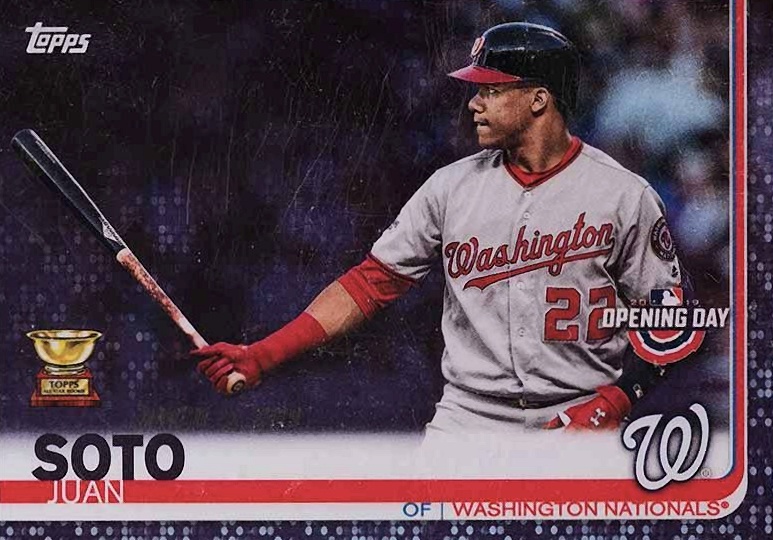 2019 Topps Opening Day Juan Soto #128 Baseball Card