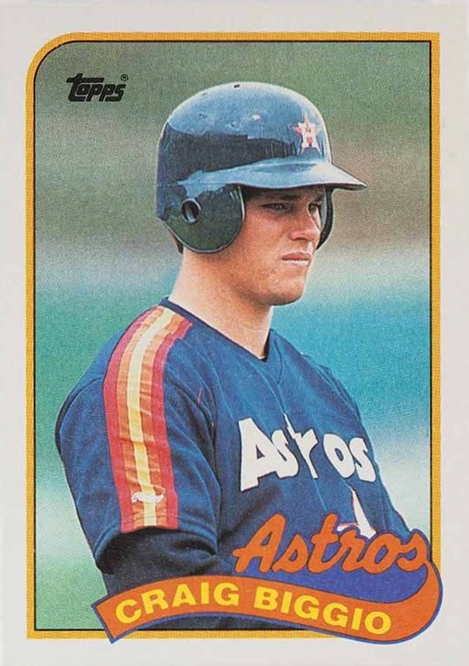 1989 Topps Craig Biggio #49 Baseball Card