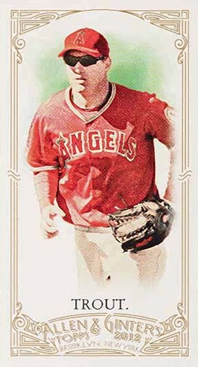 2012 Topps Allen & Ginter Mike Trout #140 Baseball Card