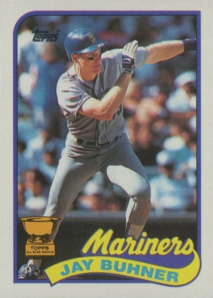1989 Topps Jay Buhner #223 Baseball Card