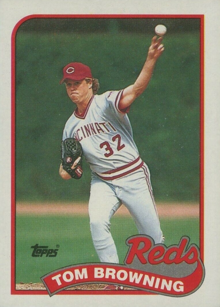 1989 Topps Tom Browning #234 Baseball Card