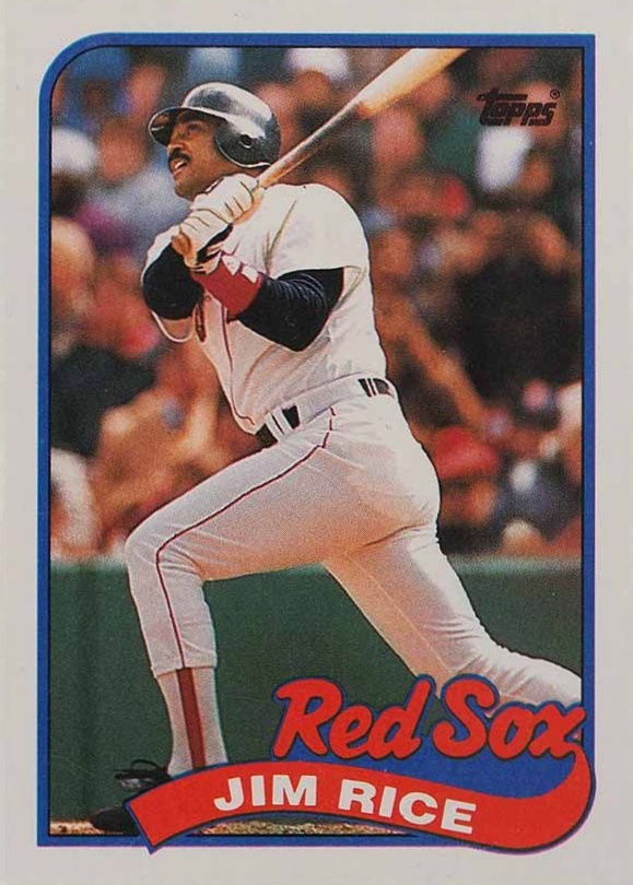 1989 Topps Jim Rice #245 Baseball Card