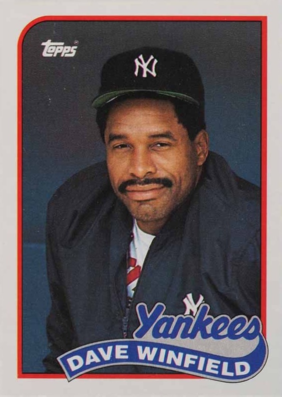 1989 Topps Dave Winfield #260 Baseball Card
