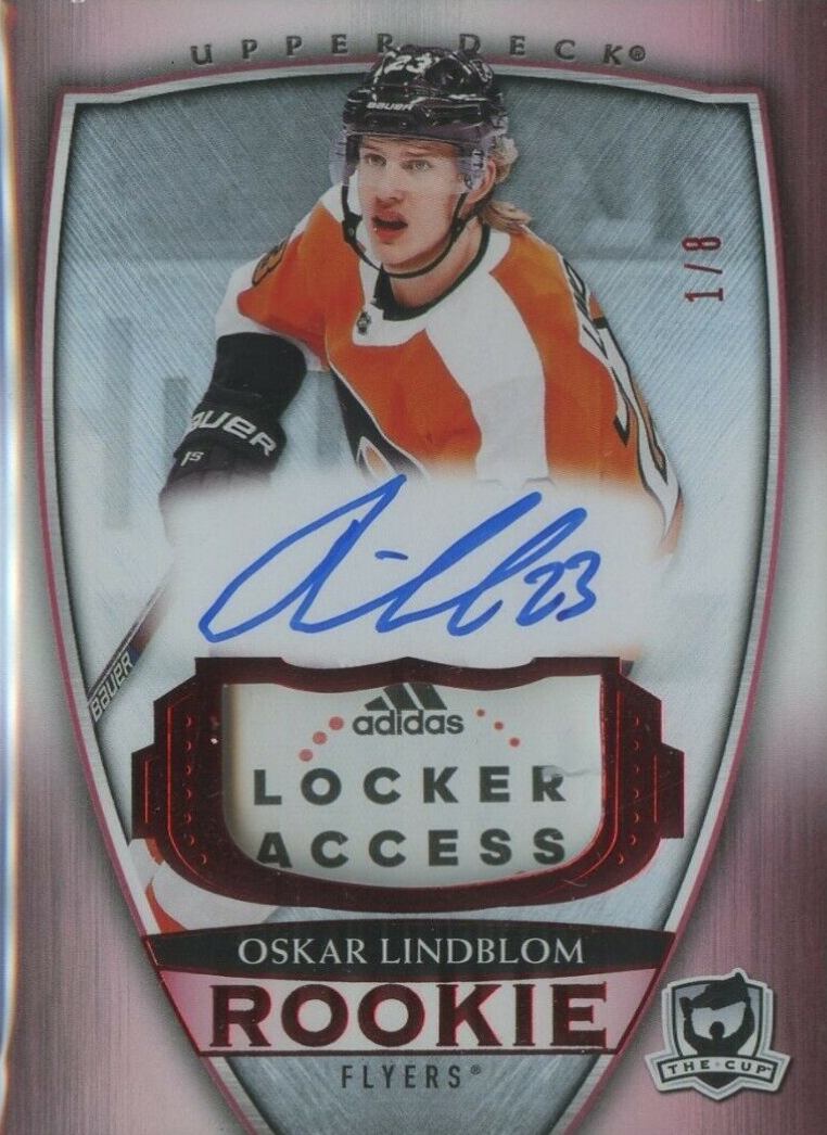 2018 Upper Deck the Cup Oskar Lindblom #90 Hockey Card