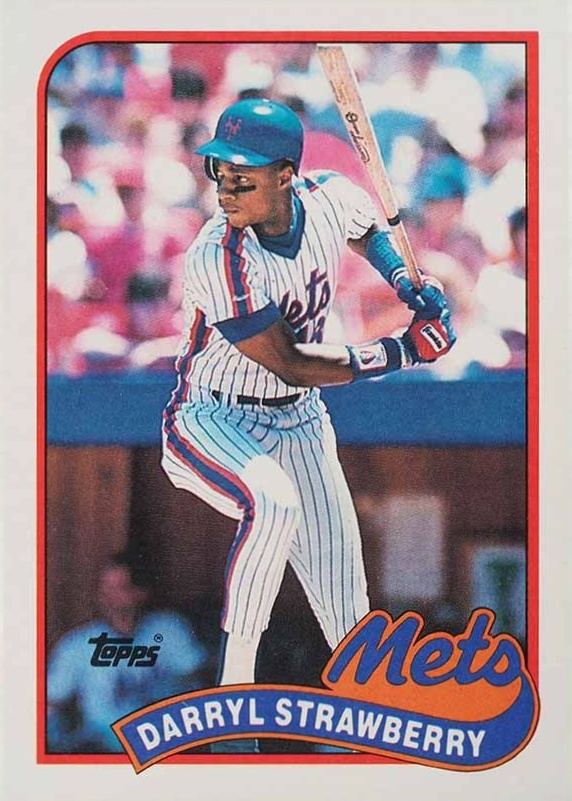 1989 Topps Darryl Strawberry #300 Baseball Card