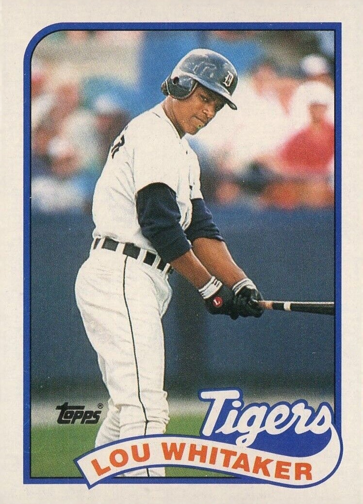 1989 Topps Lou Whitaker #320 Baseball Card