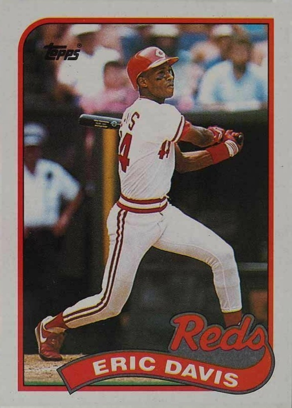 1989 Topps Eric Davis #330 Baseball Card