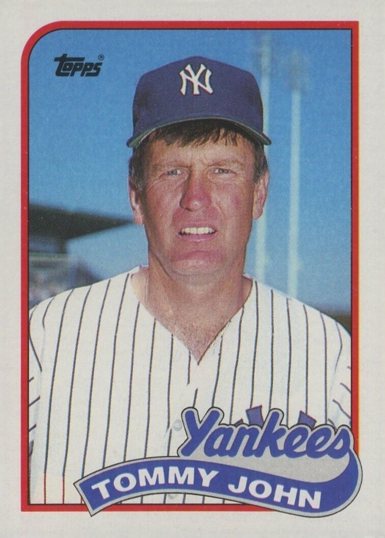 1989 Topps Tommy John #359 Baseball Card