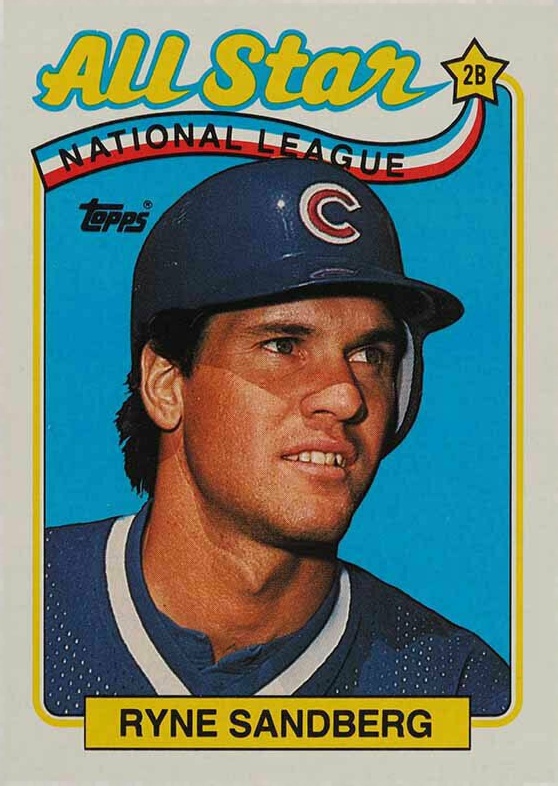 1989 Topps Ryne Sandberg #387 Baseball Card