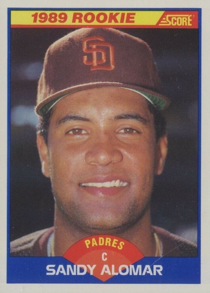 1989 Score Sandy Alomar Jr. #630 Baseball Card