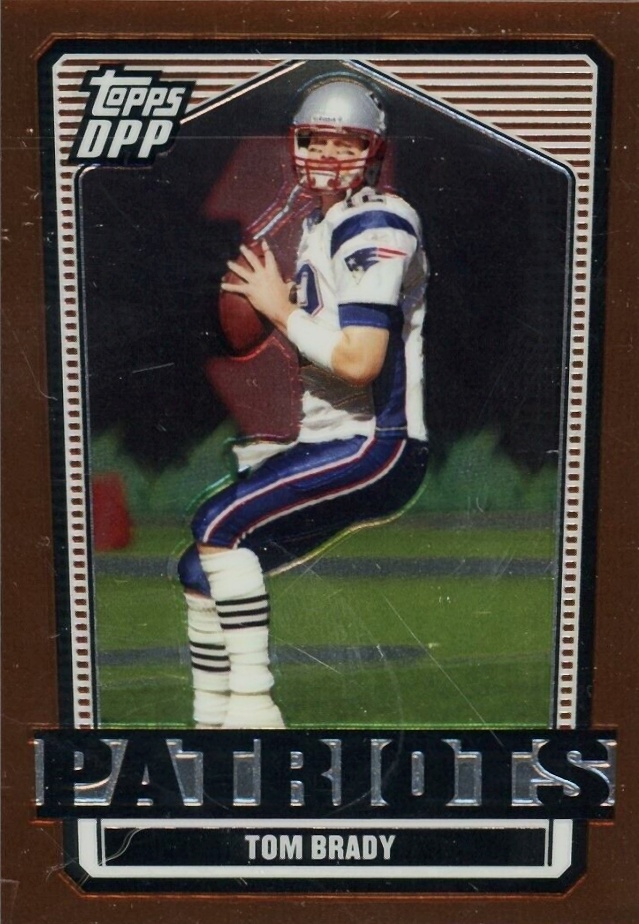 2007 Topps Draft Picks & Prospects Tom Brady #4 Football Card