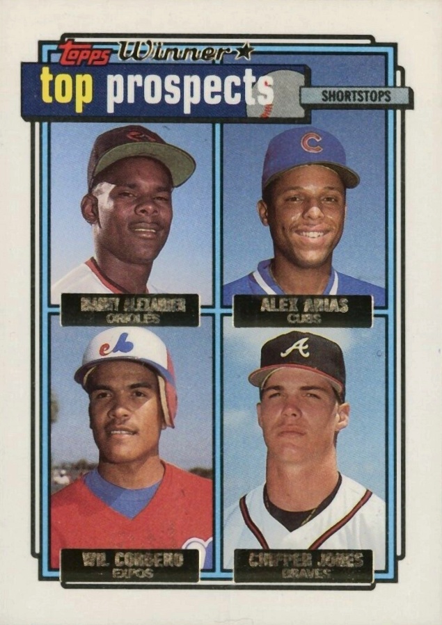 1992 Topps Gold Top Prospects Shortstops #551 Baseball Card