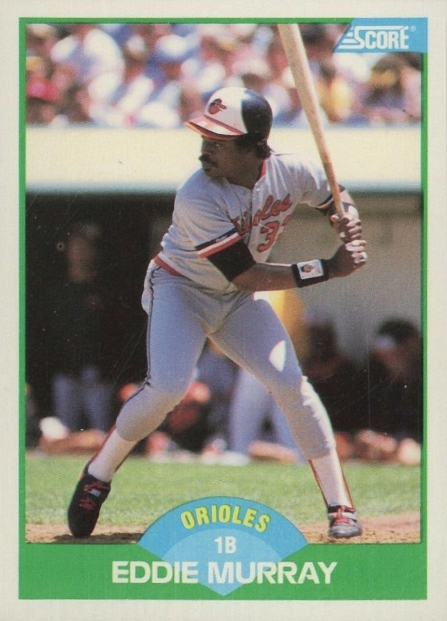 1989 Score Eddie Murray #94 Baseball Card