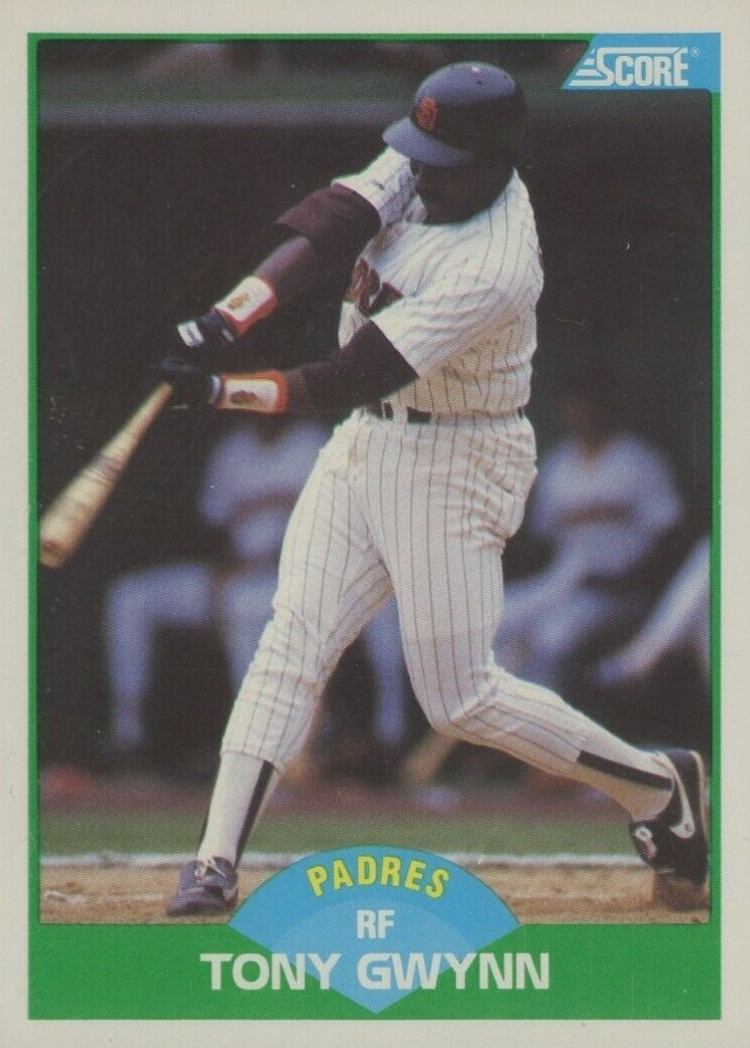 1989 Score Tony Gwynn #90 Baseball Card