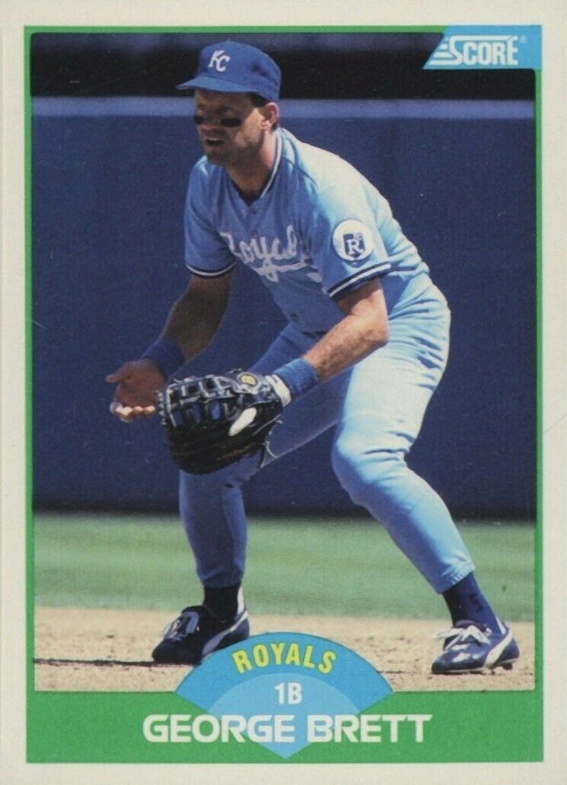 1989 Score George Brett #75 Baseball Card
