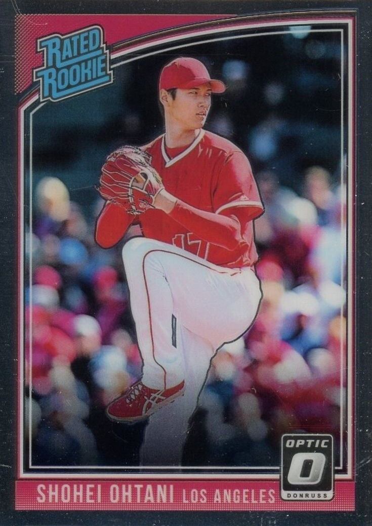 2018 Panini Donruss Optic Shohei Ohtani #176 Baseball Card