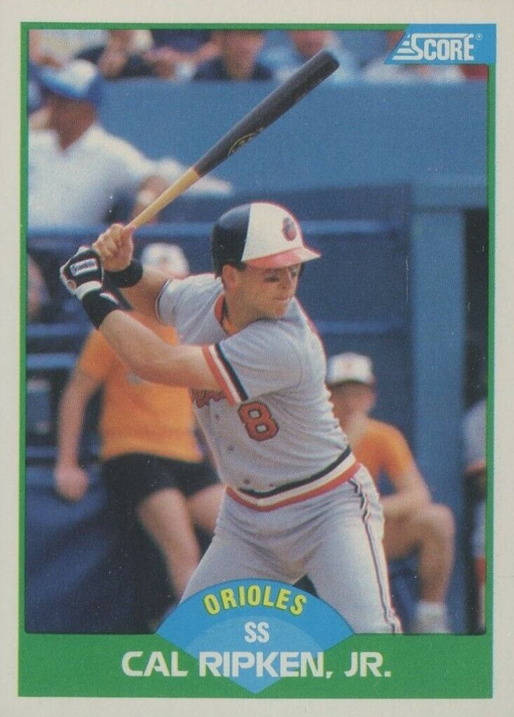 1989 Score Cal Ripken Jr. #15 Baseball Card
