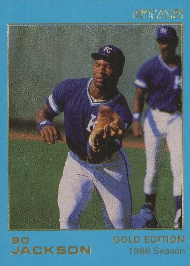 1988 Star Gold Edition Bo Jackson #85 Baseball Card