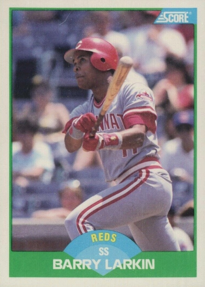 1989 Score Barry Larkin #31 Baseball Card