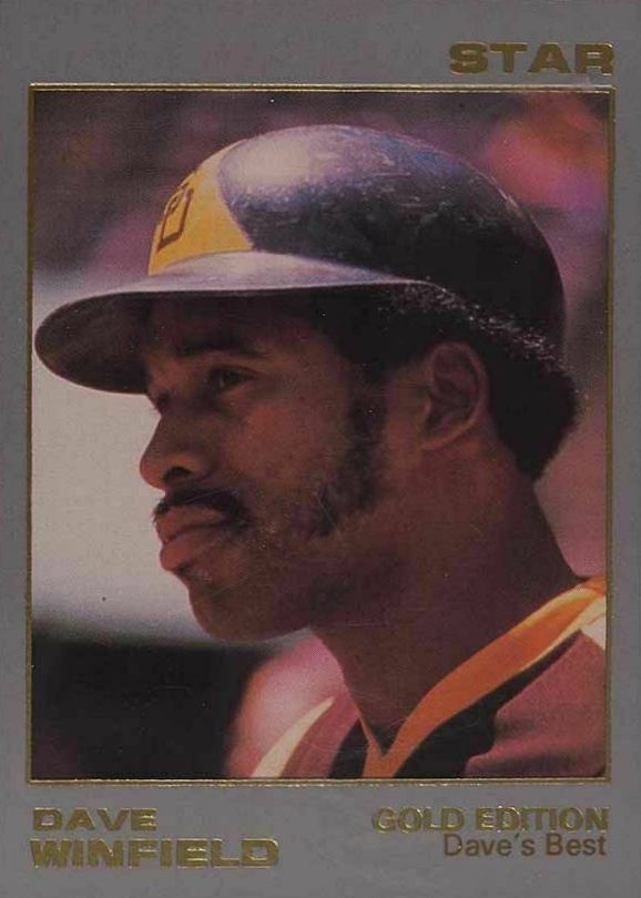 1988 Star Gold Edition Dave Winfield #138 Baseball Card