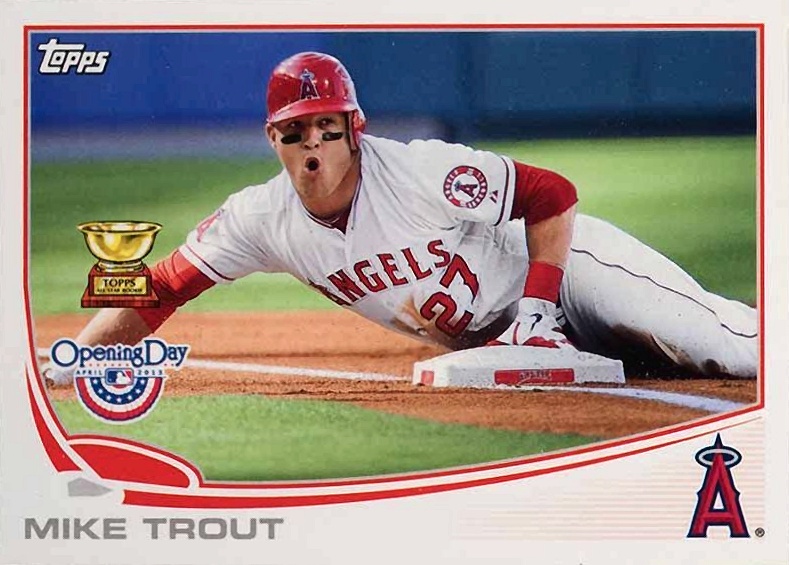 2013 Topps Opening Day Mike Trout #27 Baseball Card