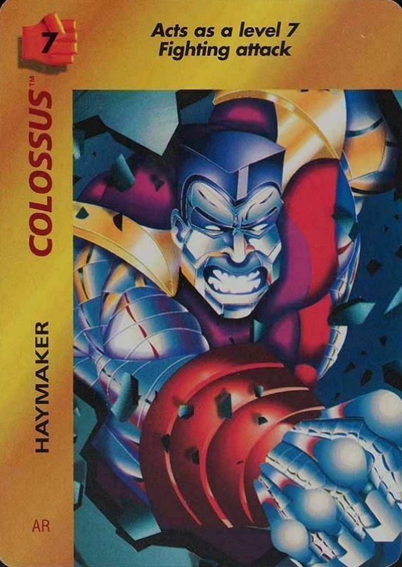 1995 Marvel Overpower Colossus # Non-Sports Card