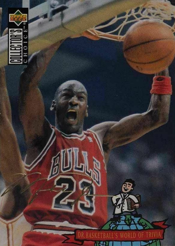 1994 Collector's Choice International Michael Jordan #402 Basketball Card