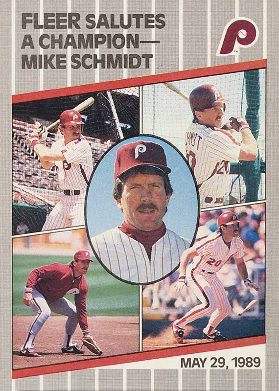 1989 Fleer Update Mike Schmidt #U-131 Baseball Card
