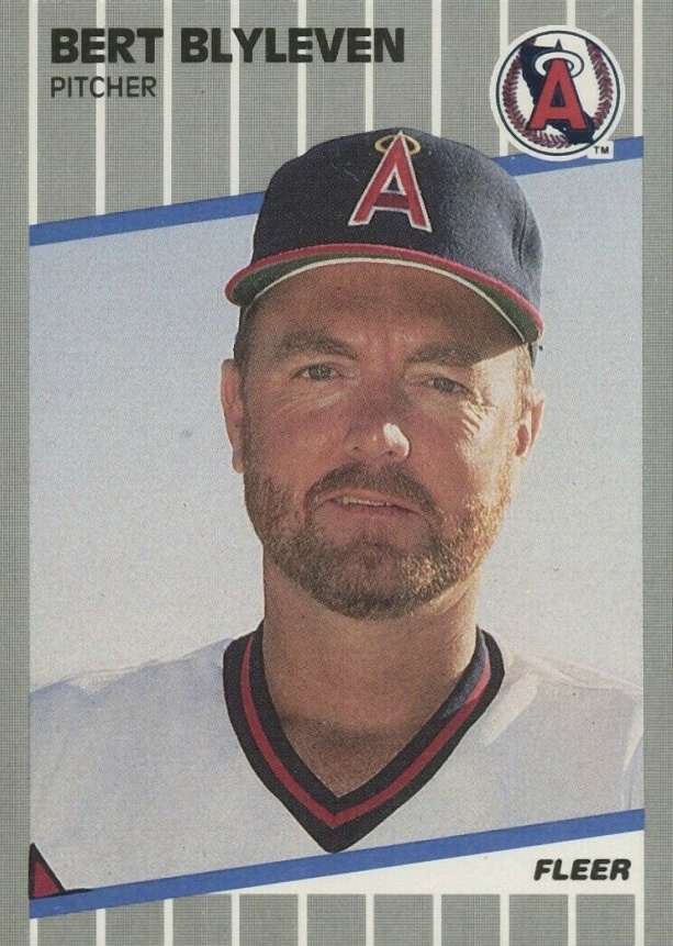 1989 Fleer Update Bert Blyleven #U-12 Baseball Card
