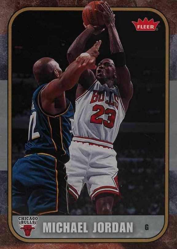 2007 Fleer Jordan Box Set Michael Jordan #76 Basketball Card