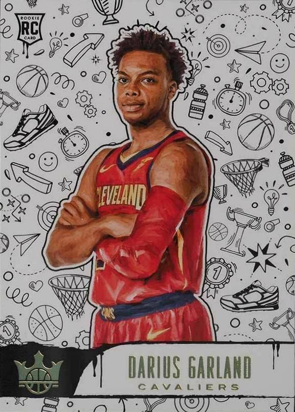 2019 Panini Court Kings Darius Garland #150 Basketball Card