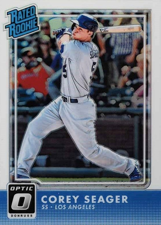 2016 Panini Donruss Optic Corey Seager #32 Baseball Card