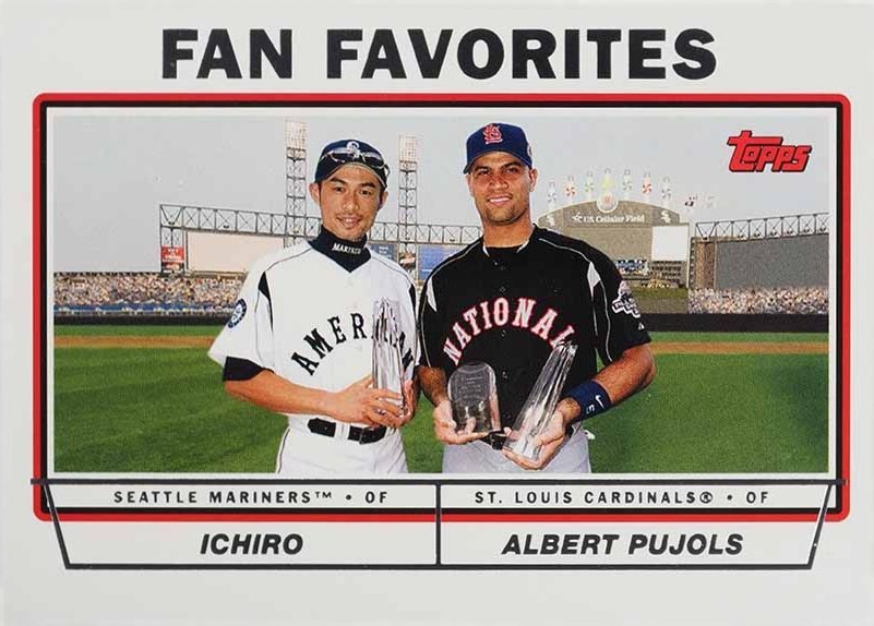 2004 Topps  Albert Pujols/Ichiro #694 Baseball Card
