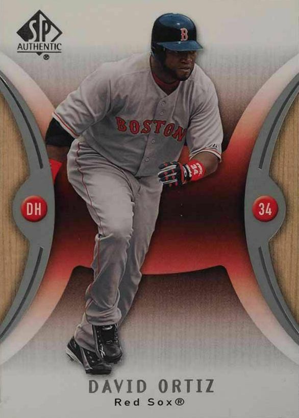 2007 SP Authentic David Ortiz #56 Baseball Card