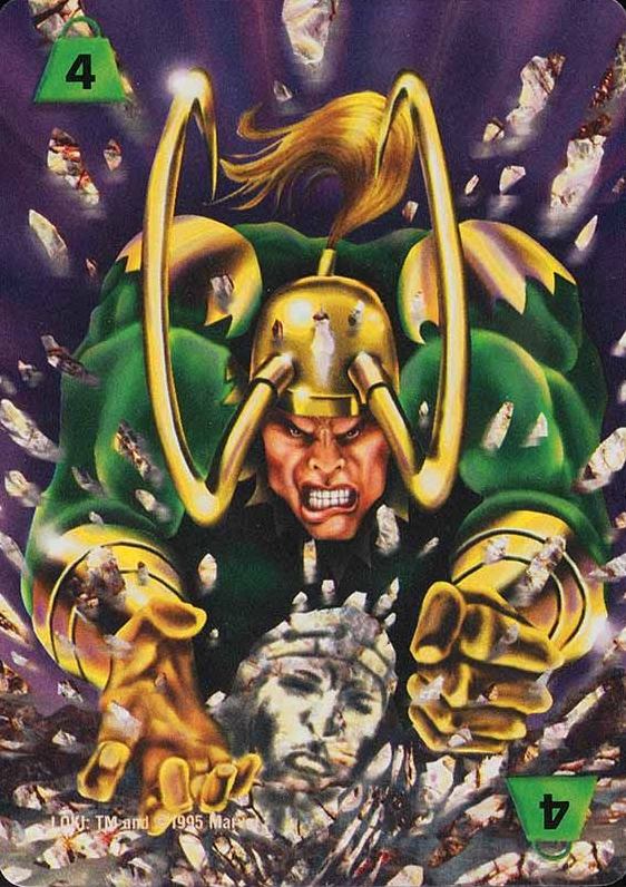 1995 Marvel Overpower Loki # Non-Sports Card