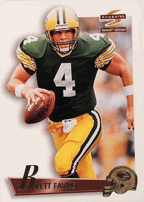 1995 Summit Brett Favre #32 Football Card