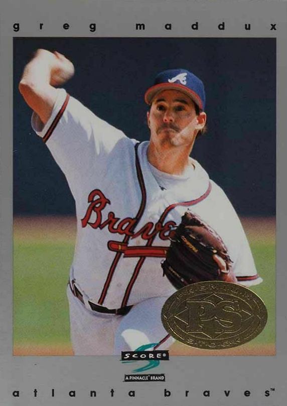 1997 Score Greg Maddux #215 Baseball Card