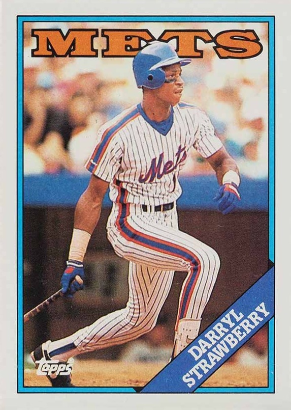 1988 Topps Darryl Stawberry #710 Baseball Card