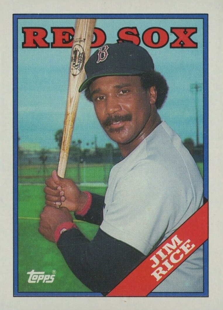 1988 Topps Jim Rice #675 Baseball Card