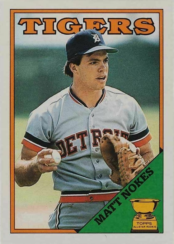 1988 Topps Matt Nokes #645 Baseball Card