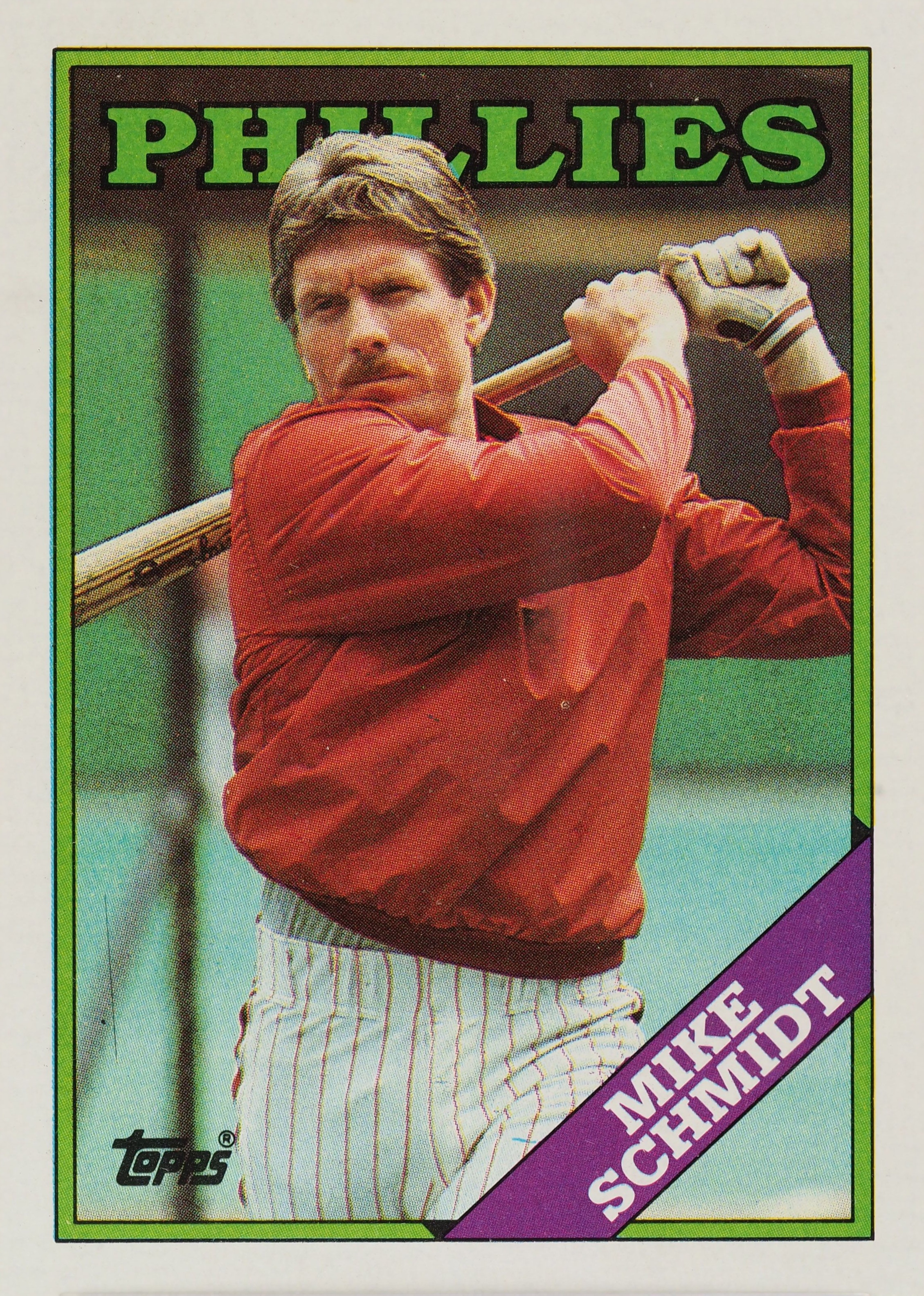 1988 Topps Mike Schmidt #600 Baseball Card