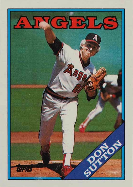 1988 Topps Don Sutton #575 Baseball Card