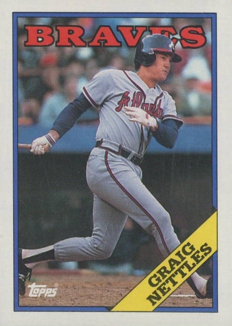 1988 Topps Graig Nettles #574 Baseball Card