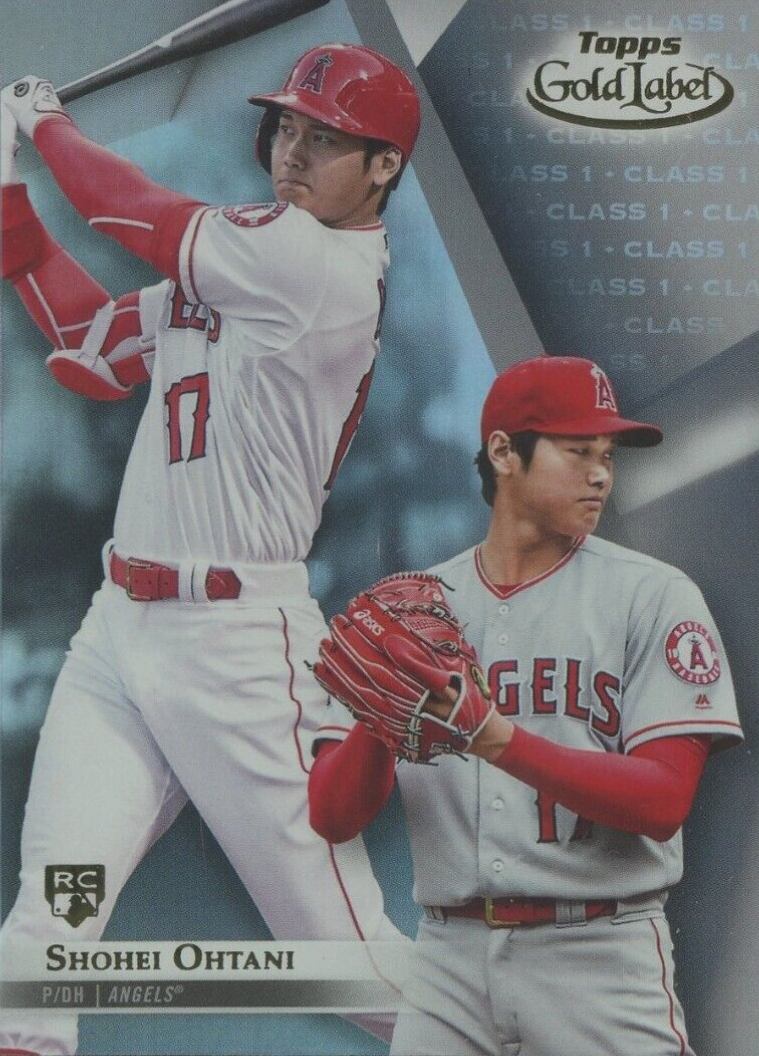 2018 Topps Gold Label  Shohei Ohtani #17 Baseball Card
