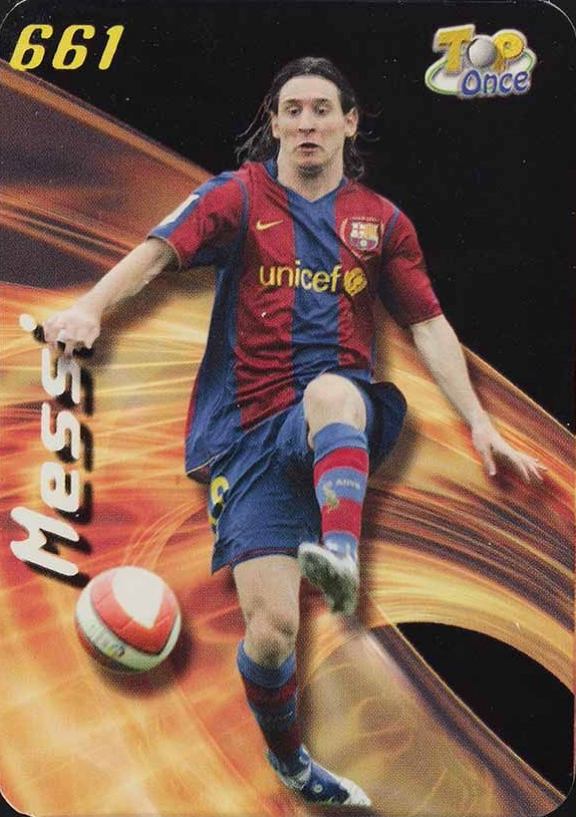 2007 Mundi Cromo Las Fichas de La Liga Lionel Messi #661 Soccer Card