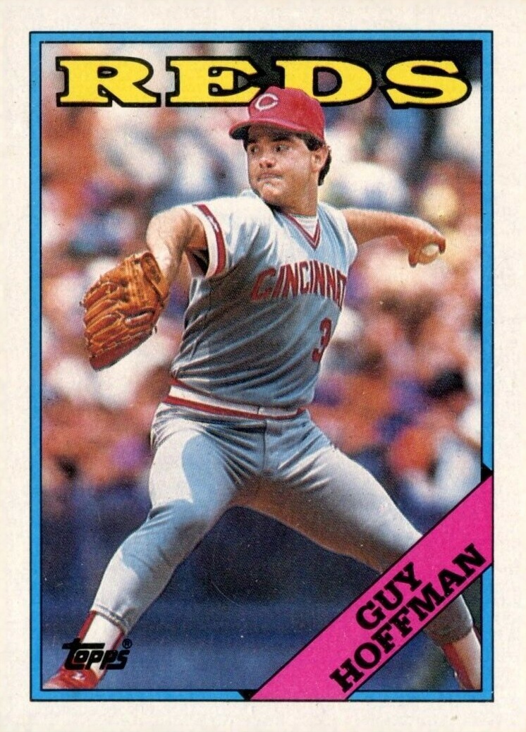 1988 Topps Guy Hoffman #496 Baseball Card